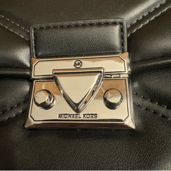 Michael Kors Black Shoulder Bag NWT - Picture 4 of 6